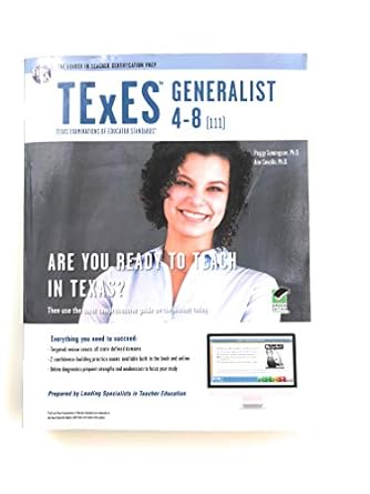 texes generalist 4 8 book + online pap/psc edition dr. peggy semingson ph.d. ,dr. ann m.l. cavallo ph.d.