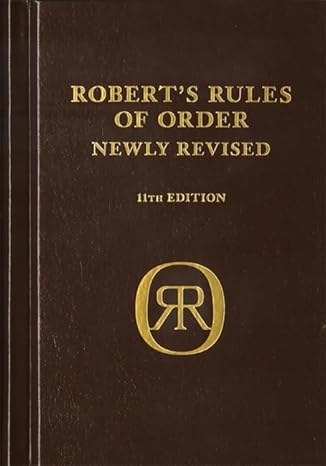 roberts rules of order newly revised deluxe 11th edition henry m robert iii ,daniel h honemann ,thomas j