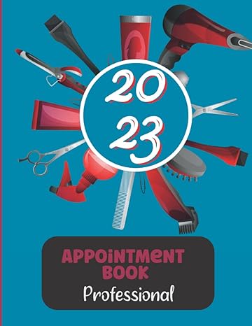 appointment book professional 2023 professional agenda year 2023 beauty salon hairdresser manicure / 252