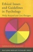 ethical issues and guidelines in psychology revised edition by banyard philip flanagan cara published by