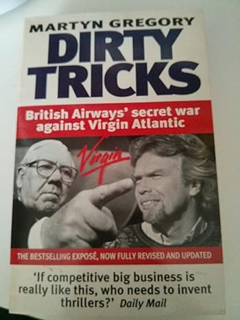 Dirty Tricks Paperback Martyn Gregory