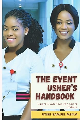 the event ushers handbook 1st edition utibe samuel mbom b09jjgsgct, 979-8486985652