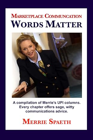 marketplace communication words matter volume 1 1st edition merrie spaeth b0ch2fnf5d, 979-8988400349