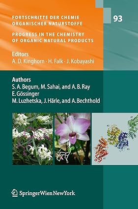 fortschritte der chemie organischer naturstoffe / progress in the chemistry of organic natural products vol