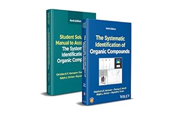 the systematic identification of organic compounds set 9th edition christine k f hermann ,terence c morrill