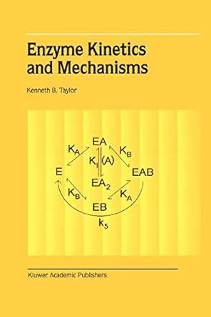 enzyme kinetics and mechanisms 1st edition kenneth b taylor 9048160650, 978-9048160655