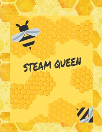 steam queen laboratory book 1st edition paper work and play publishing 979-8804901609