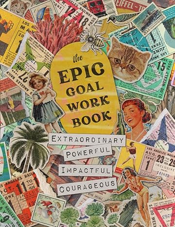 the epic goal workbook the guide to achieving extraordinary powerful impactful and courageous goals 1st