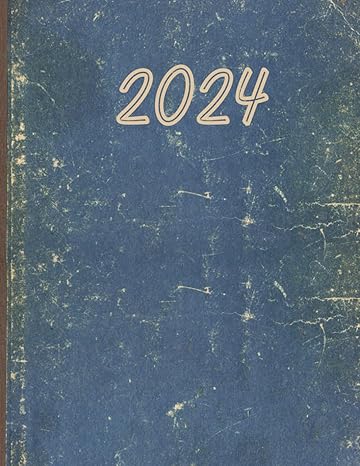 radiantsherry 2024 calendar book retro planner daily hourly scheduled 8 5 x 11 330 pages 1st edition