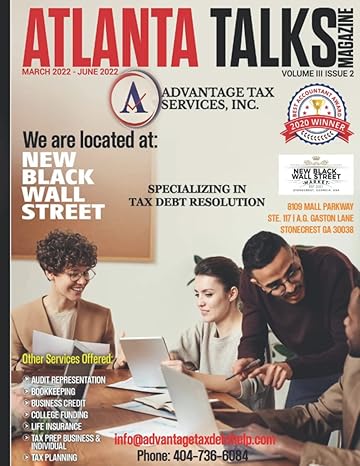 atlanta talks the magazine volume iii new black wall street ii 1st edition gloria barksdale b09x5z5lkg,