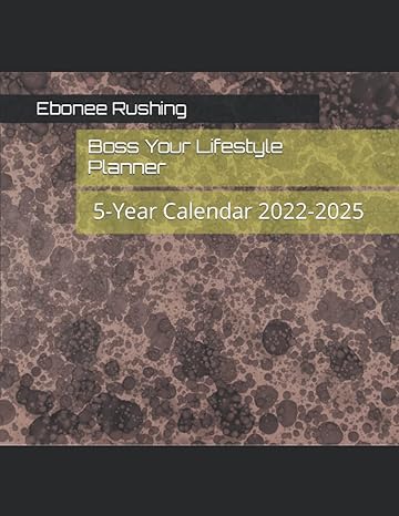 boss your lifestyle planner 1st edition ebonee rushing b0bbd8ltpc