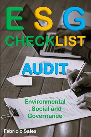 esg checklist audit 1st edition fabricio sales silva b0clwn12gv, 979-8865535195