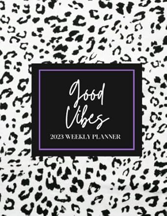 the good vibes planner 1st edition amethyst roberson b0bsllzxmd