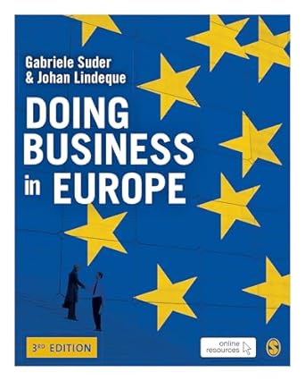 doing business in europe 3rd edition gabriele suder ,johan lindeque 1526420740, 978-1526420749