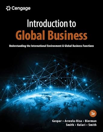 introduction to global business understanding the international environment and global business 3rd edition