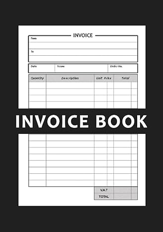 invoice book invoice book with vat a5 50+ sheets invoice pad for self employed small business etc grey 1st