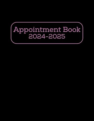 2 year appointment book 2024 2025 dated weekly and daily appointment book planner with 15 minute interval