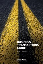 business transactions guide 1st edition a. paul mahaffy 077982329x, 978-0779823291