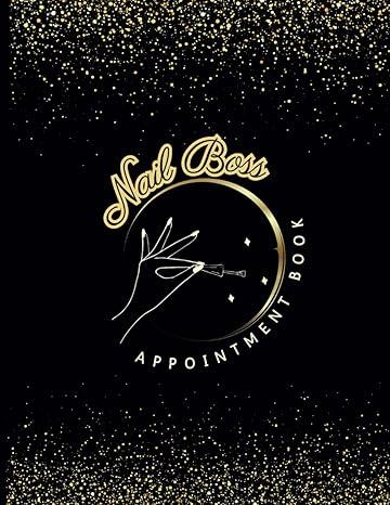 nail boss appointment book 2024 daily nail salon appointment book with 30 mins time slots schedule great for