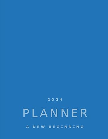 2024 monthly blue bliss effortless planner 1st edition sarah woodman b0cmslqygt