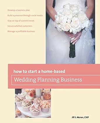 how to start a home based wedding planning business 2nd edition jill s. moran 0762795484, 978-0762795482