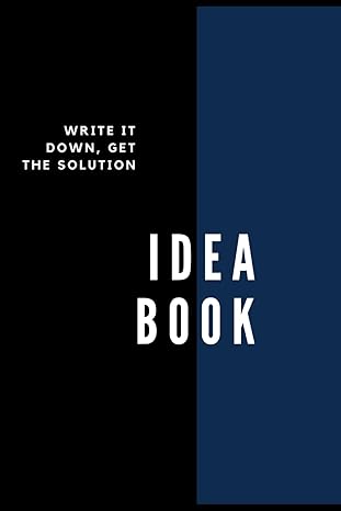 idea book write it down get the solution with the 20 idea method 1st edition mario skedelj b0cklq7f5x