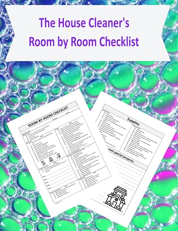 the house cleaner s room by room checklist 1st edition alm publishing b0bcrxjsff