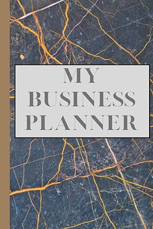 business planner easy to use small business planner with weekly diary social media goals financial diary and