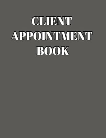 client appointment book manage and track appointments 1st edition gc rod b0cm5n31kn