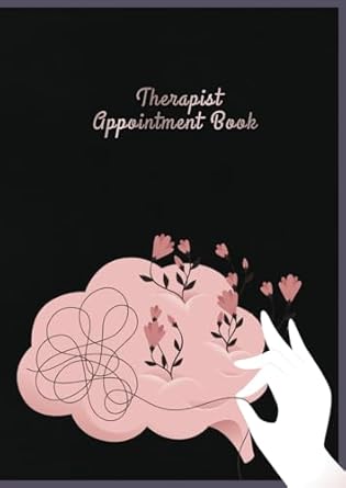 therapist appointment book 15 minute interval 52 weeks undated daily schedule planner for therapy sessions