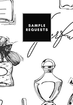 sample requests 200 order sheets to track your sample requests 24 products per page 1st edition designed for