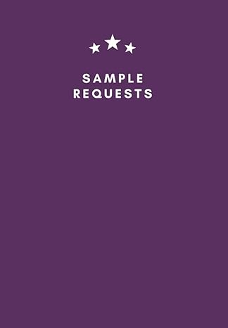 sample requests wax boss 200 order sheets to track your sample requests 24 products per page 1st edition