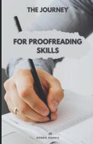 the journey for proofreading skills bilingual edition bobbie harris 979-8815241084