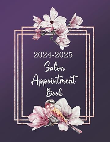 salon appointment book 2024 2025 daily and hourly appointment book with 15 minute increments to do list and