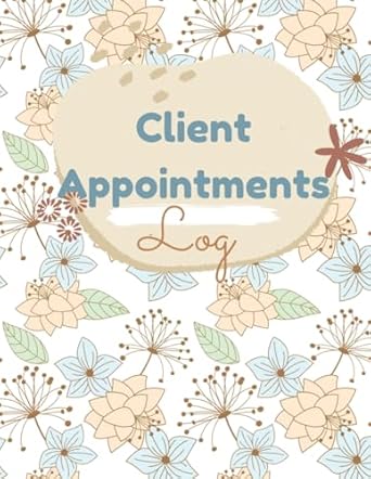 beige and brown simple client appointment tracking log 1st edition sporella inspirations b0ck3vfxq4