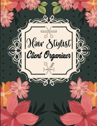 hair stylist client organizer hair stylist planner salon organization beautician planner client book for hair