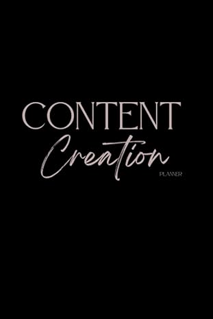 content creating planner tiktok 1st edition b wabbit 979-8801604367