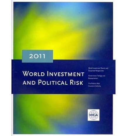 world investment and political risk 2011 1st edition daniel villar 0821388509, 978-0821388501