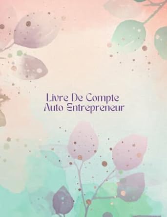 livre de compte auto entrepreneur registre des recettes auto entrepreneur micro entreprise livre