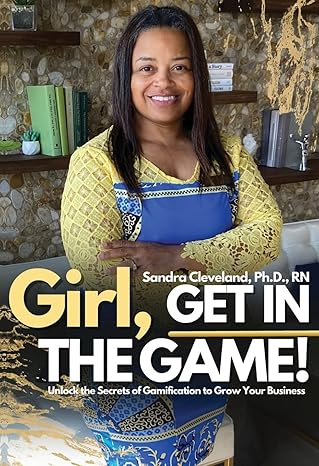 girl get in the game 1st edition sandra cleveland 979-8986837741