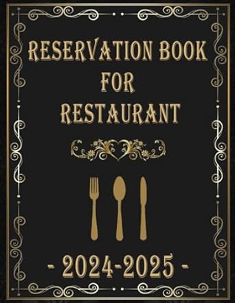 reservation book for restaurant full year of reservation 366 day hostess table reservations customer contact