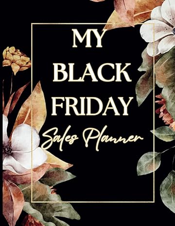 my black friday sales planner ultimate organizer for small business owners 1st edition pandy books b0cmpqt8cw