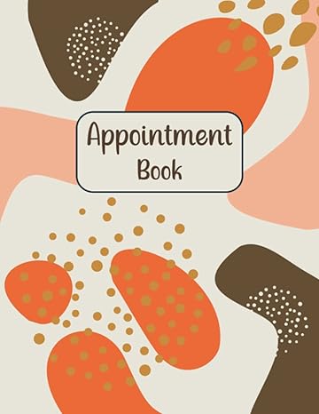 appointment book undated 53 week scheduling planner with 30 minutes intervals from 6am to 10pm for hair