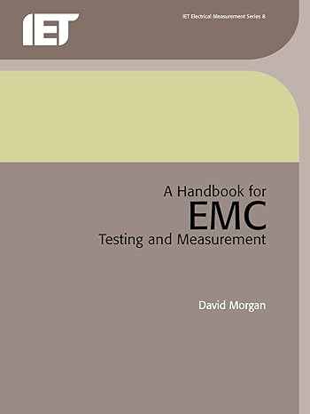 a handbook for emc testing and measurement 1st edition david morgan 0863417566, 978-0863417566