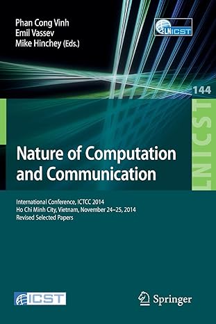 nature of computation and communication international conference ictcc 2014 ho chi minh city vietnam november