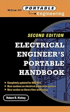 electrical engineer s portable handbook 2nd edition robert hickey 0071418202, 978-0071418201