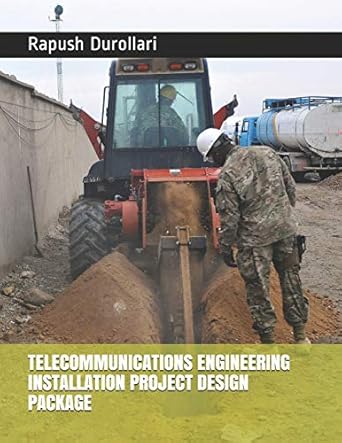 telecommunications engineering installation project design package 1st edition rapush durollari 1699274096,