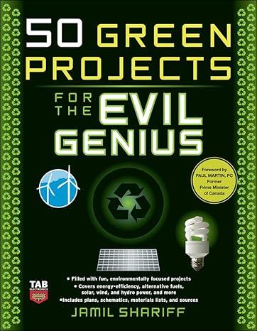 50 green projects for the evil genius 1st edition jamil shariff 0071549595, 978-0071549592