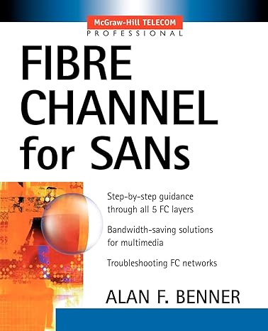 fibre channel for sans 1st edition alan frederic benner 0071374132, 978-0071374132