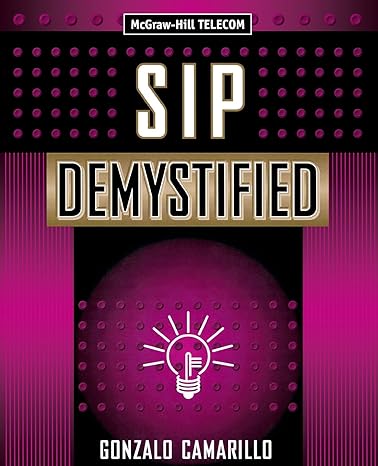 sip demystified 1st edition gonzalo camarillo 0071373403, 978-0071373401